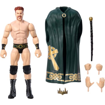 WWE Mattel Elite King Sheamus 6-inch Action Figure with 25 Articulation Points