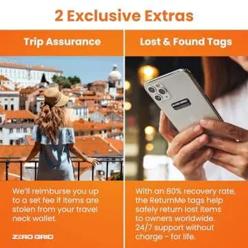 Passport Holder Family up to 6 Passports, Large Passport Wallet and Premium Travel Document Holder Organizer with RFID Anti-Theft Blocking - 7 Bonus RFID Blocking Sleeves - Black