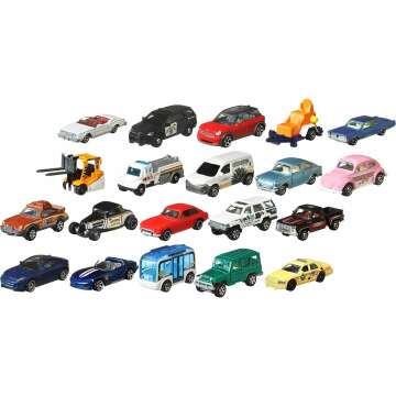 20-Pack Matchbox Cars Die-Cast Toys for Kids
