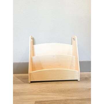 Portable Wooden Bookshelf for Children - Bush Acres Gavin