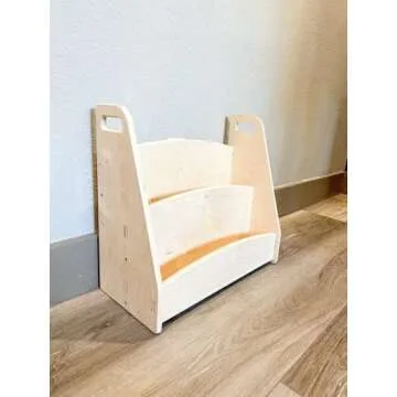Portable Wooden Bookshelf for Children - Bush Acres Gavin