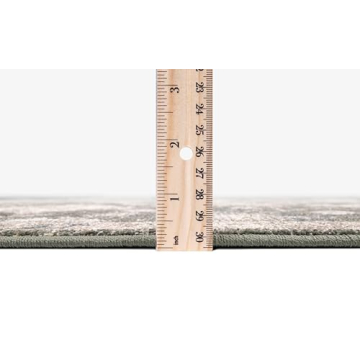 Simply Southern Cottage Sage Green Floral Area Rug