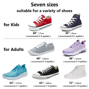 UpUGo Flat Shoe Laces for Sneakers & Boots