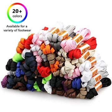 UpUGo Flat Shoe Laces for Sneakers & Boots
