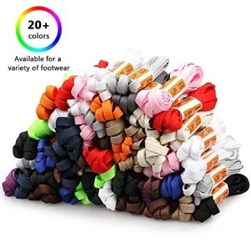 UpUGo Flat Shoe Laces for Sneakers & Boots