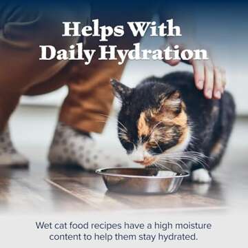 Blue Buffalo Wilderness High Protein, Natural Adult Pate Wet Cat Food Variety Pack, Chicken, Salmon,...