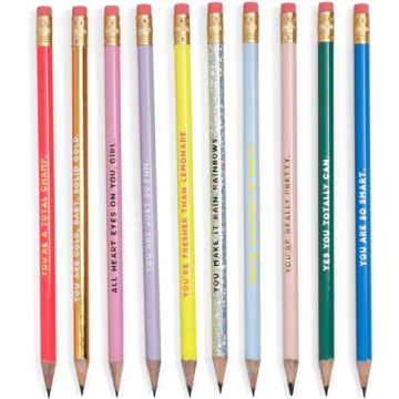 ban.do Women's Write On Graphite Pencil Set of 10, Compliments