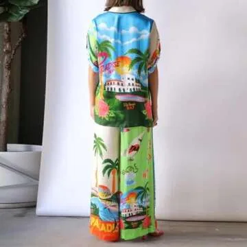 OZSZN Stylish Y2K Women Two Piece Pants Set for Summer