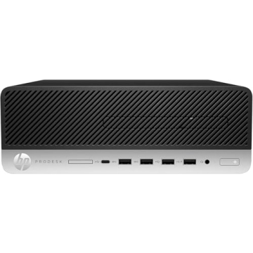 HP EliteDesk 800 G5 Desktop with 24" Monitor & RGB Speakers