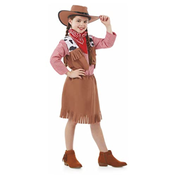 Fun Shack Girls Cowgirl Costume for Creative Adventures
