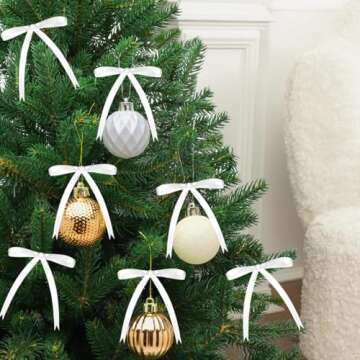 Elegant White Satin Twist Tie Bows for Every Occasion