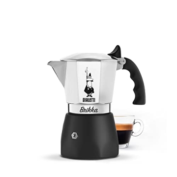 Bialetti - New Brikka, Moka Pot, the Only Stovetop Coffee Maker Capable of Producing a Crema-Rich Es...