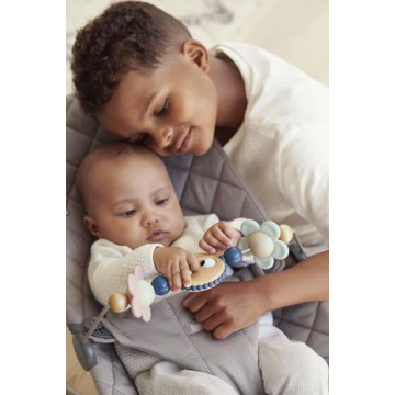 BabyBjörn Googly Eyes Bouncer Toy - Engaging Pastel Fun