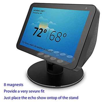 ATOPHK Stand for Echo Show 8 with Adjustable Tilt and Swivel