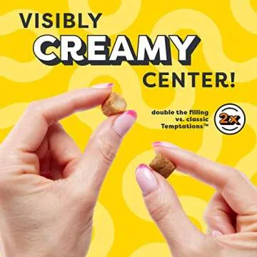 Temptations Tender Fills Crunchy and Soft Adult Cat Treats Roasted Chicken Flavor, 11.6 oz. Pouch