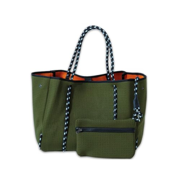 Lightweight Water-Resistant POPUPS Neoprene Tote Bag