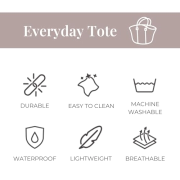 Lightweight Water-Resistant POPUPS Neoprene Tote Bag