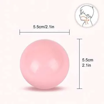 WINTECY Pack of 100 Plastic Balls, 2.2 inches/5.5 cm, BPA Free Pit Balls Crush Proof Ocean Balls Phthalate Free for Boys Girls Toddlers Indoor Outdoor (Marca Green+Marca Pink+White+Transparent)