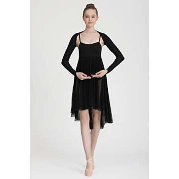 Dance Elite Jubilee Dance Top Shrug - Fashionable Performance Top for Women