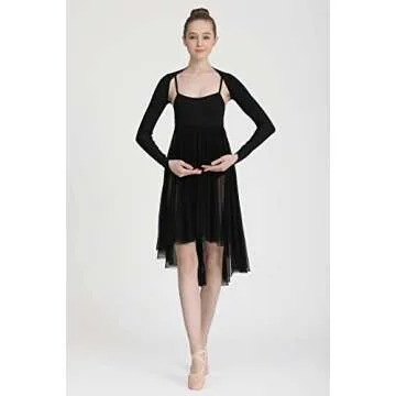 Dance Elite Jubilee Dance Top Shrug - Fashionable Performance Top for Women