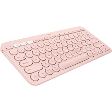 Logitech K380 Pebble Wireless Multi-Device Keyboard - Rose