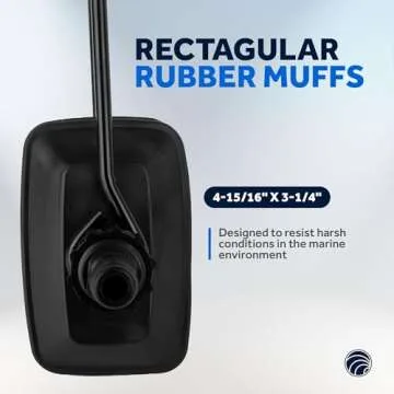 Five Oceans Universal Outboard Motor Muffs for Engine Protection