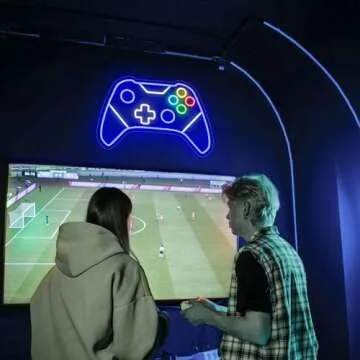 Gamer Neon Sign, Gaming Neon Sign for Gamer Room Decor, Gaming Lights for Wall Decor, Boys Bedroom a...