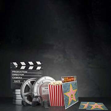 Windy City Novelties (12 Pack) Personalize Your Own Hollywood Stars of Fame Decor Kit