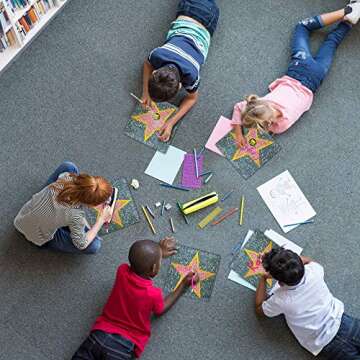 Windy City Novelties (12 Pack) Personalize Your Own Hollywood Stars of Fame Decor Kit