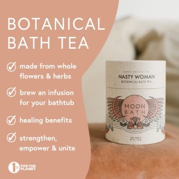 Nasty Woman Botanical Bath Tea - Organic Herbal Soak