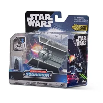 STAR WARS TIE Advanced Vehicle with Darth Vader Figure