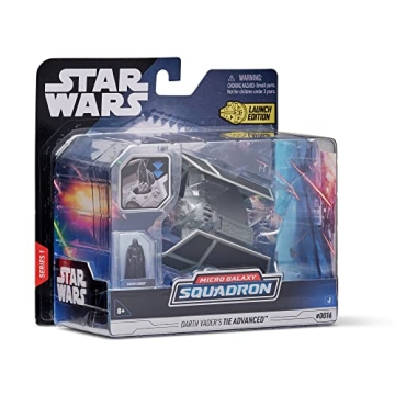 STAR WARS TIE Advanced Vehicle with Darth Vader Figure