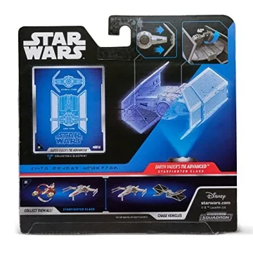 STAR WARS TIE Advanced Vehicle with Darth Vader Figure