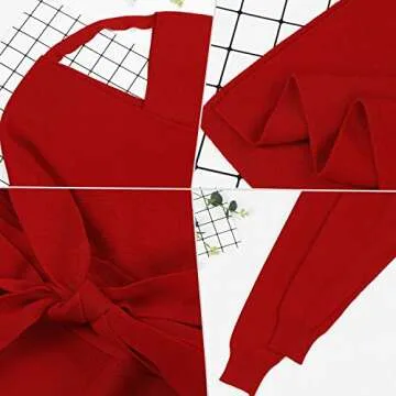 Stylish Women's Long Backless V Neck Maxi Dress