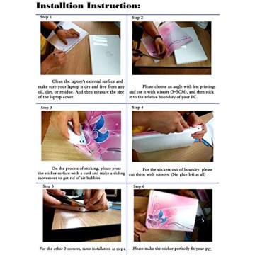 icolor Universal Laptop Skin Sticker for All Sizes