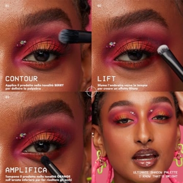 NYX Ultimate Shadow Palette - Bright, Pigmented Eyeshadows