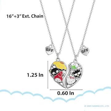 Hello Kitty and Friends BFF Necklace Set for Two