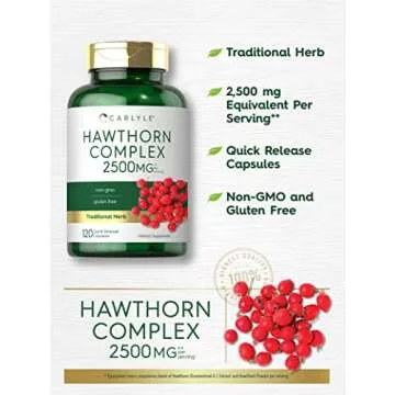 Carlyle Hawthorn Berry Complex 2500mg Capsules with Premium Quality