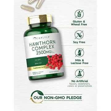 Carlyle Hawthorn Berry Complex 2500mg Capsules with Premium Quality