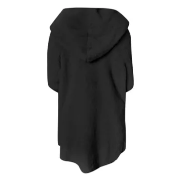 Droeadgor Women's Cozy Fleece Jacket with Hood