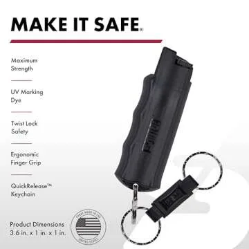 SABRE Runner Pepper Gel – Maximum Strength Self-Defense for Outdoor Enthusiasts