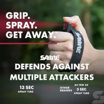 SABRE Runner Pepper Gel for Outdoor Safety and Peace of Mind