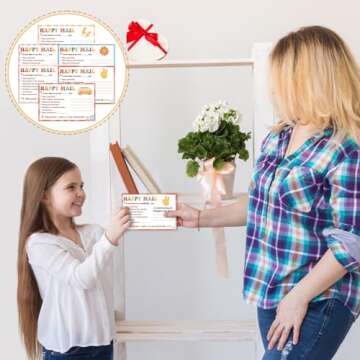 60 Pcs Retro Groovy Happy Mail Teacher Notes to Parents Classroom Good Behavior Incentive Motivational Cards Positive Postcards to Send Home for Home Classroom Preschool Kindergarten Elementary School