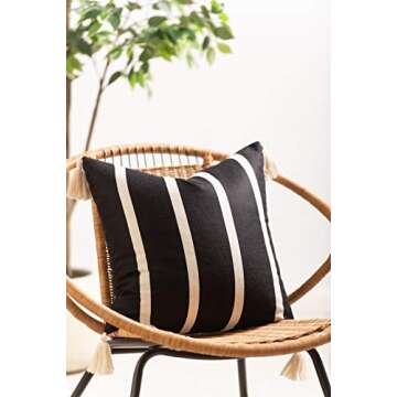 Hofdeco Modern Boho Indoor Outdoor Pillow Cover 18x18