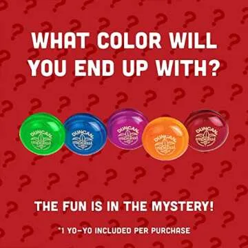 Duncan Toys Imperial Yo-Yo, Beginner Yo-Yo with String, Steel Axle and Plastic Body, Mystery Color