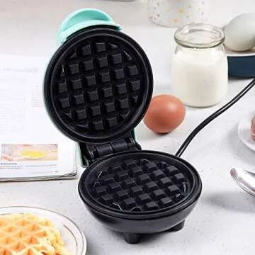 Hovico Mini Waffle Maker – Portable & Versatile Kitchen Gadget
