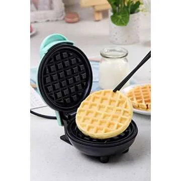 Hovico Mini Waffle Maker – Portable & Versatile Kitchen Gadget