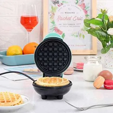 Hovico Mini Waffle Maker – Portable & Versatile Kitchen Gadget