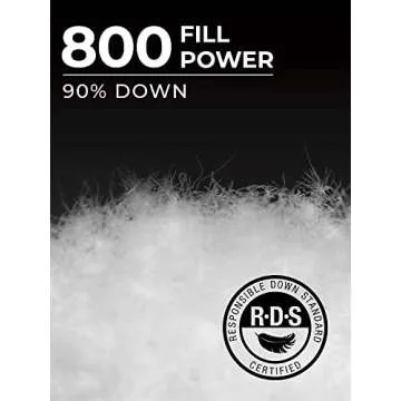 ORORO Women's Heated 800-Fill Down Jacket with Battery, Lightweight Heated Down Coat (Charger Not Included) (Black, 2XL)