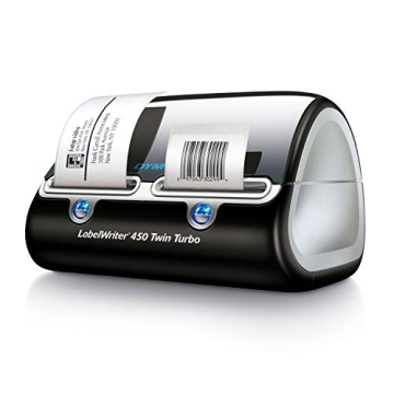 DYMO Label Printer: LabelWriter 450 Twin Turbo for Fast Home & Office Organization